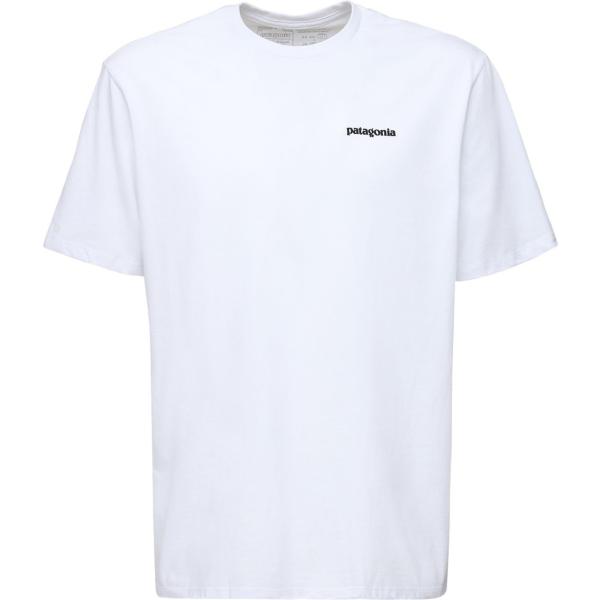 t-shirt Patagonia bianco con stampe