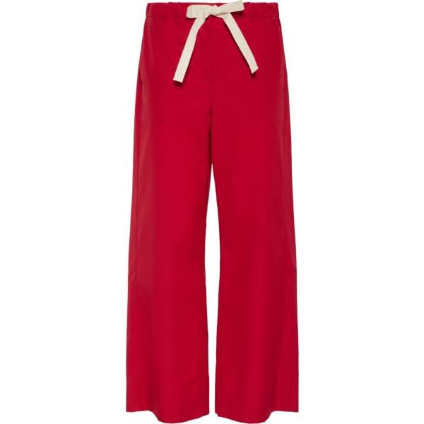 pantaloni S Max Mara rosso