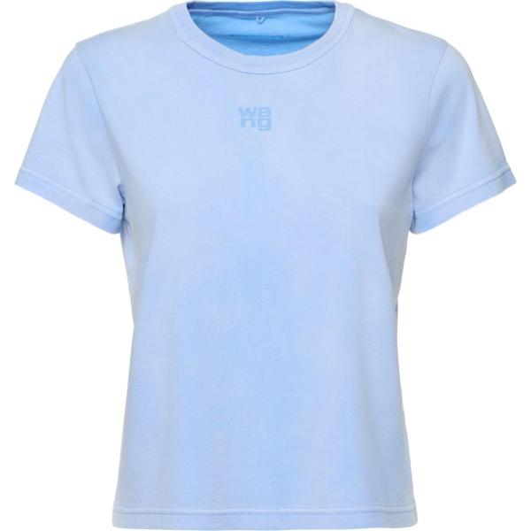 t-shirt Alexander Wang blu