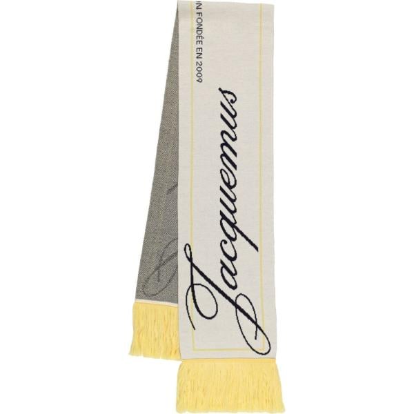 sciarpe Jacquemus bianco