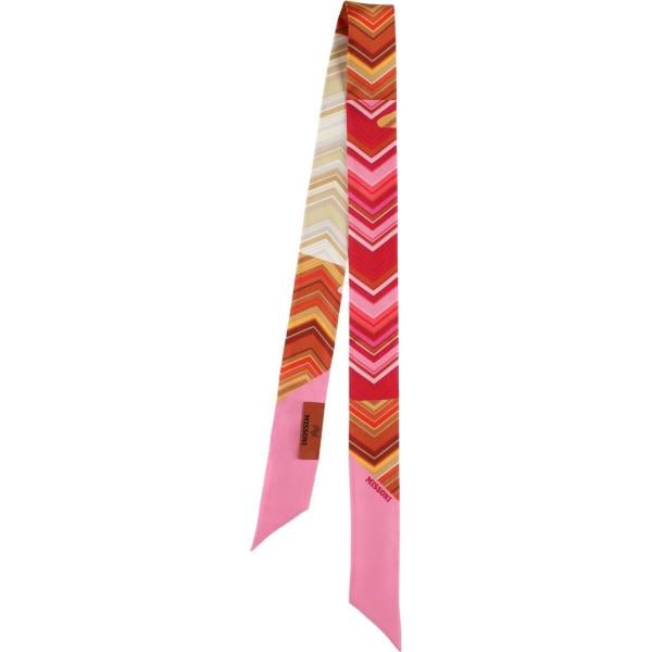 foulard Missoni bianco con stampe