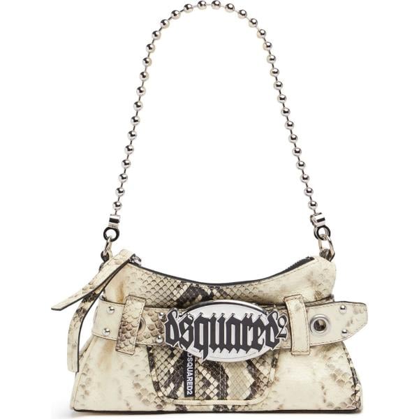 pochette Dsquared2 bianco