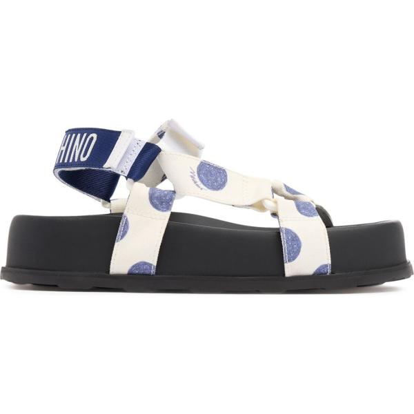 sandali Moschino grigio