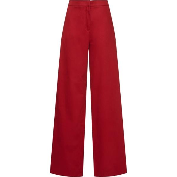 pantaloni Max Mara rosso