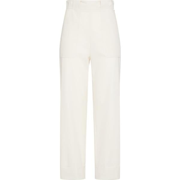 pantaloni Max Mara bianco