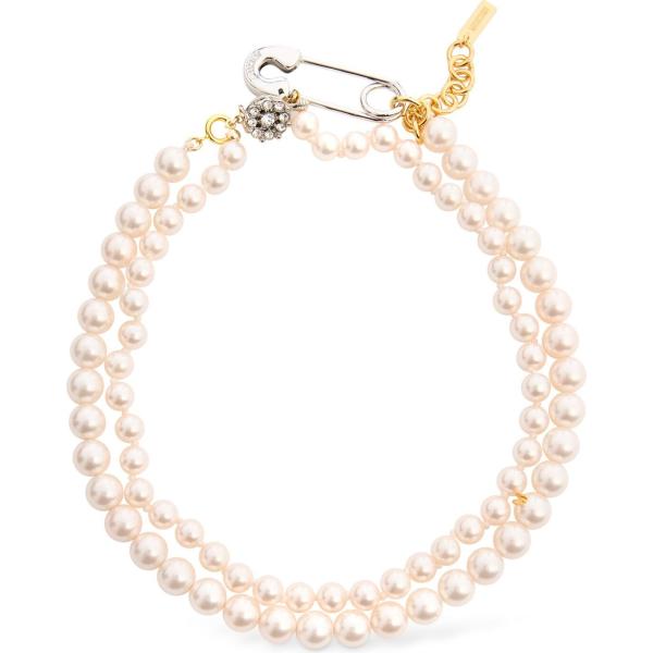 collane Moschino bianco
