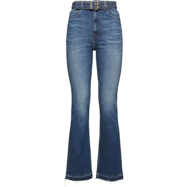 jeans dritti Ganni blu