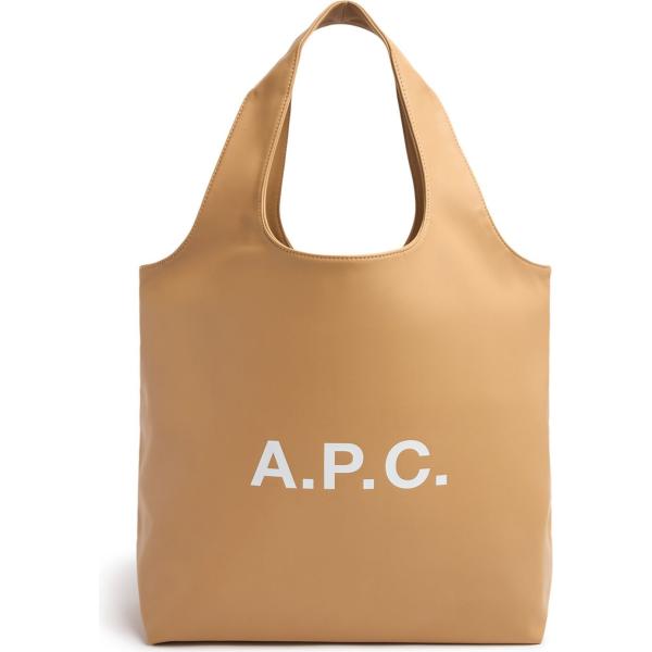 borse tote A.p.c. marrone con stampe