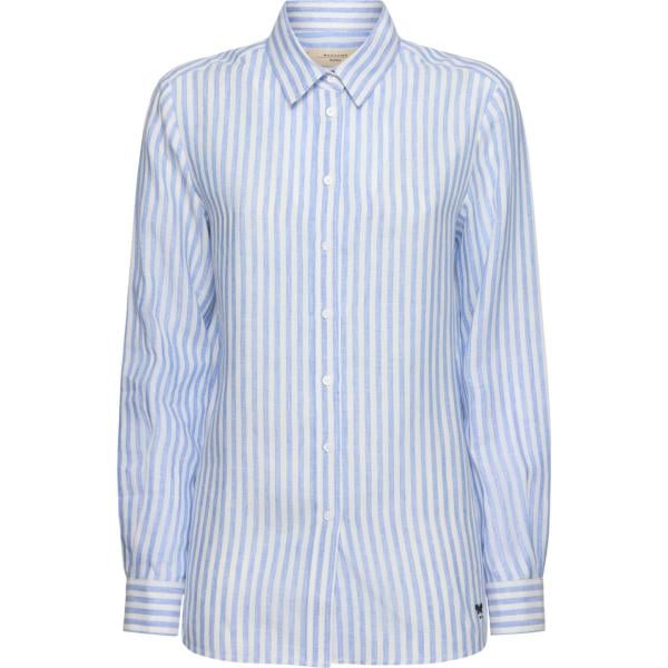 camicie Weekend Max Mara blu a righe
