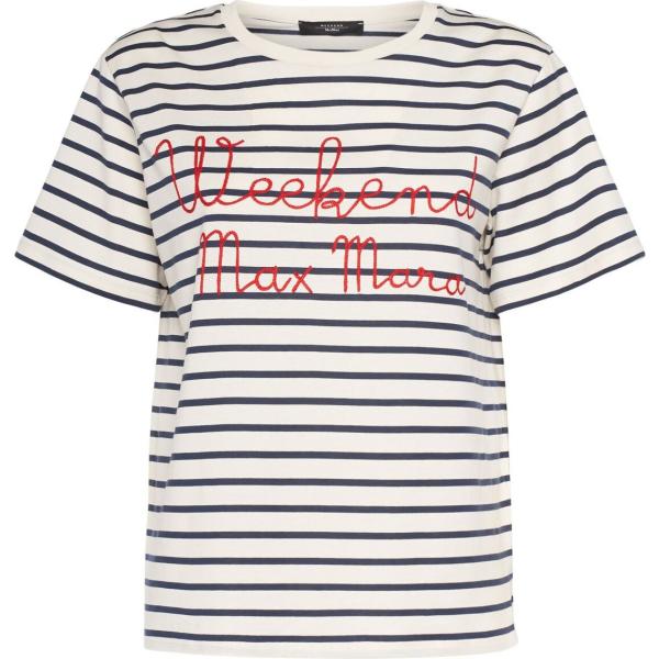 t-shirt Weekend Max Mara blu