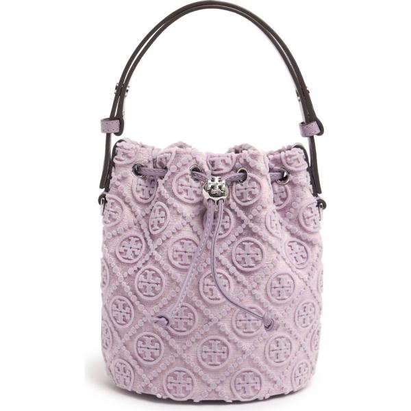 borse a secchiello Tory Burch viola