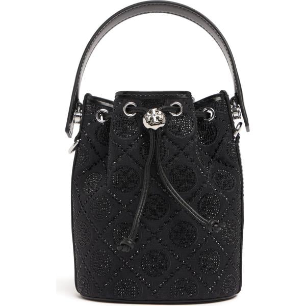 borse a secchiello Tory Burch nero