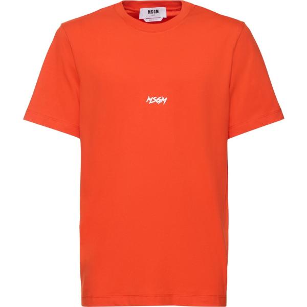 t-shirt Msgm rosso