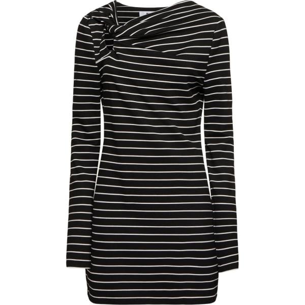vestiti Msgm nero a righe