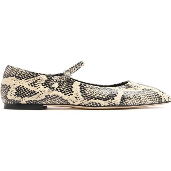 ballerine Aeyde nero con stampe