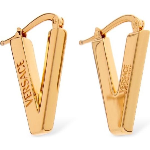 orecchini Versace bianco