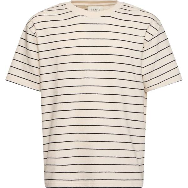 t-shirt Frame rosa a righe