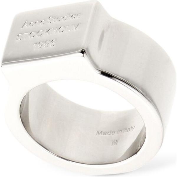anelli Acne Studios bianco