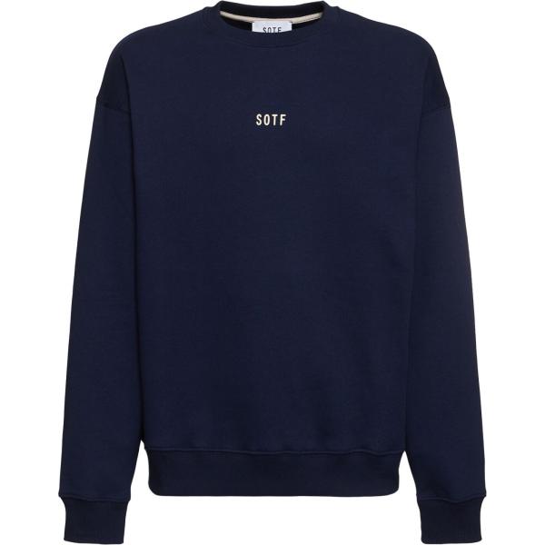 felpe Sotf blu con stampe