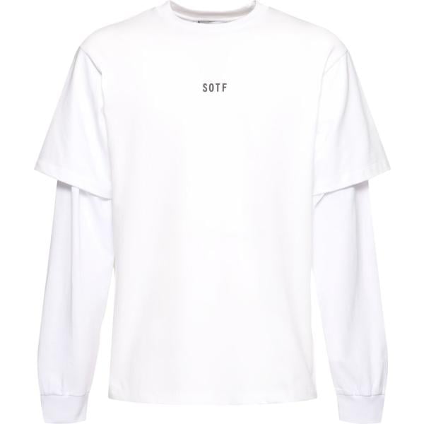 t-shirt Sotf bianco con stampe