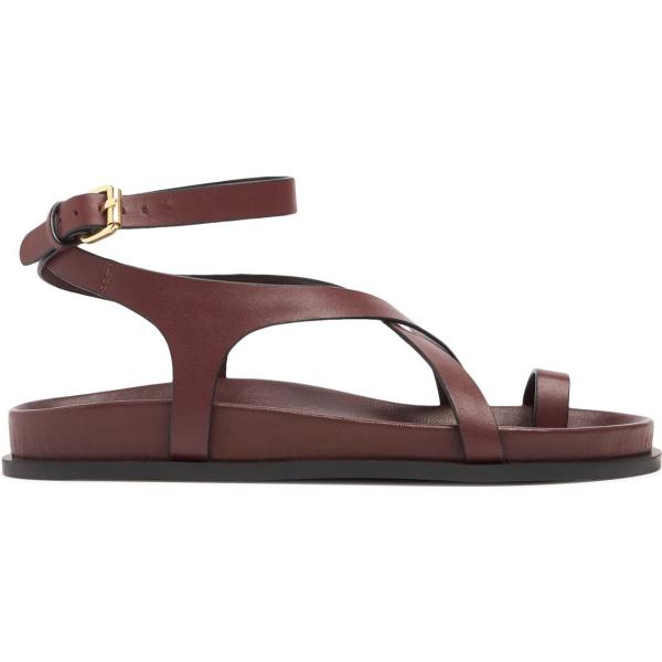 sandali in pelle A.emery rosso