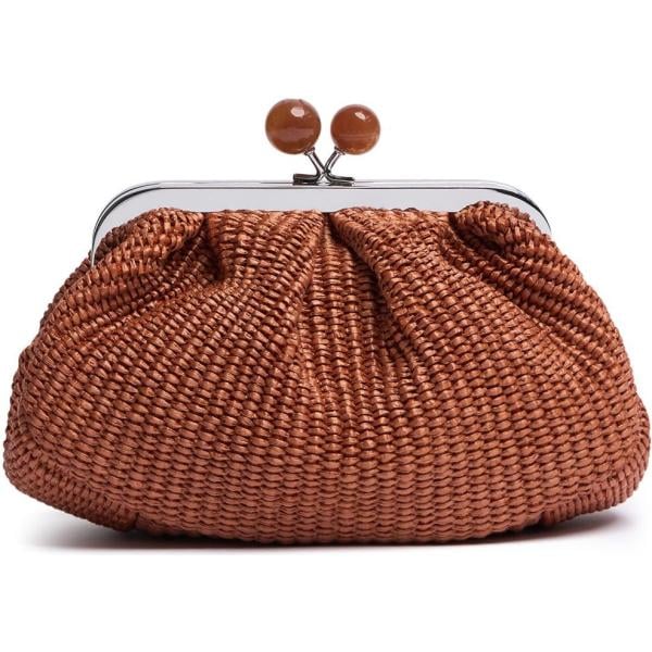 pochette Weekend Max Mara marrone