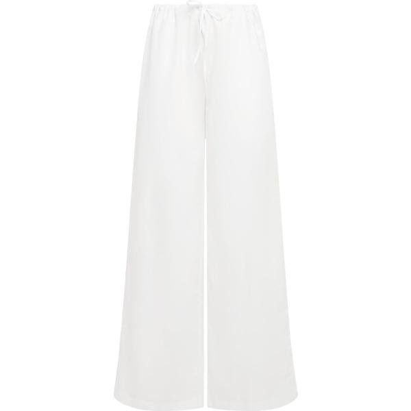 pantaloni Annagreta bianco