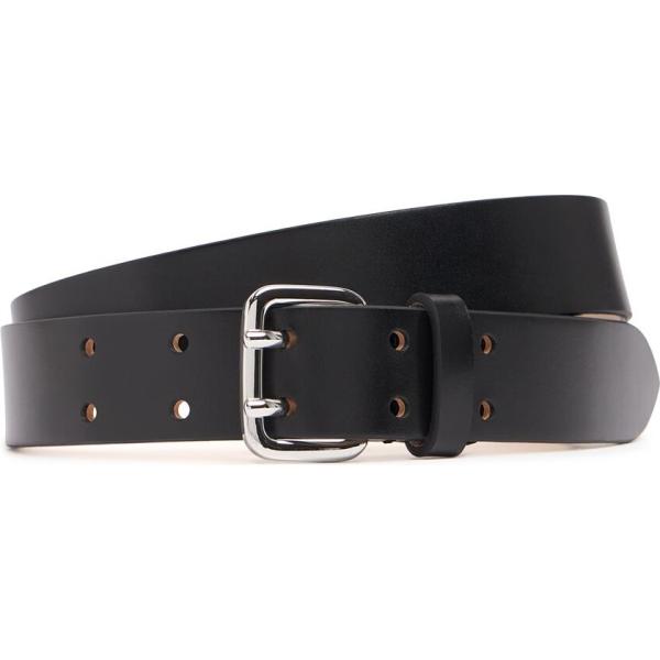 cintura da donna mini in bianco neve con fibbia in metallo Déhanche