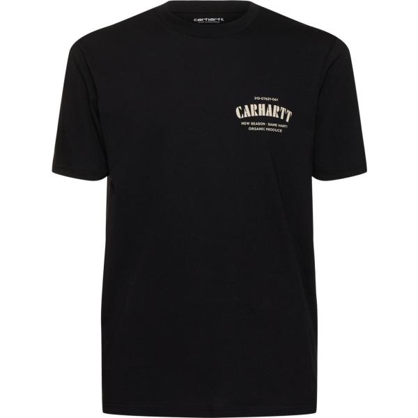 t-shirt Carhartt Wip nero con stampe