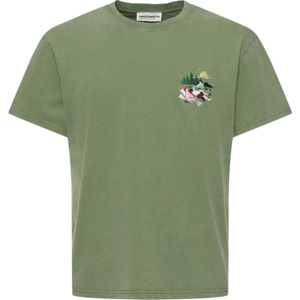 t-shirt Carne Bollente verde
