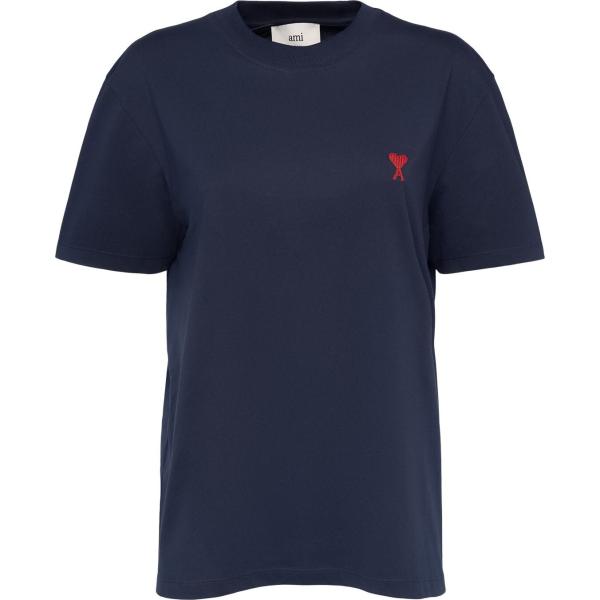 t-shirt Ami Paris blu