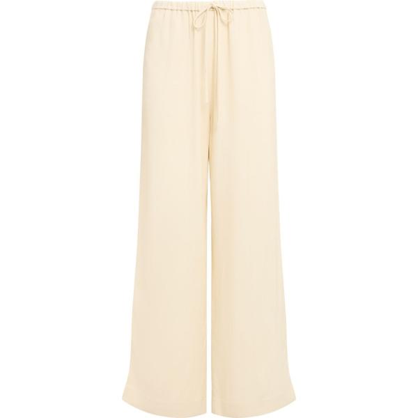 pantaloni Toteme bianco a righe