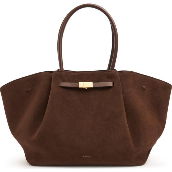 shopping bag Demellier marrone
