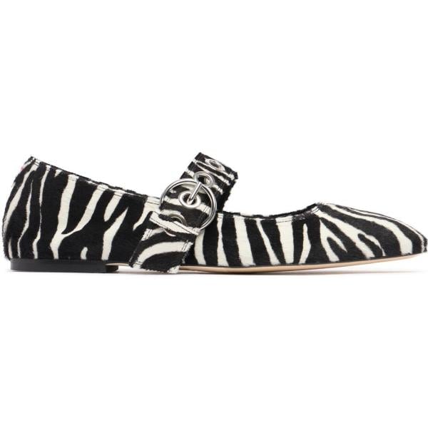 ballerine Aeyde bianco con stampe