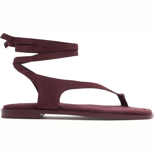 sandali in pelle A.emery marrone