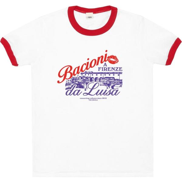 t-shirt Nss Edicola bianco