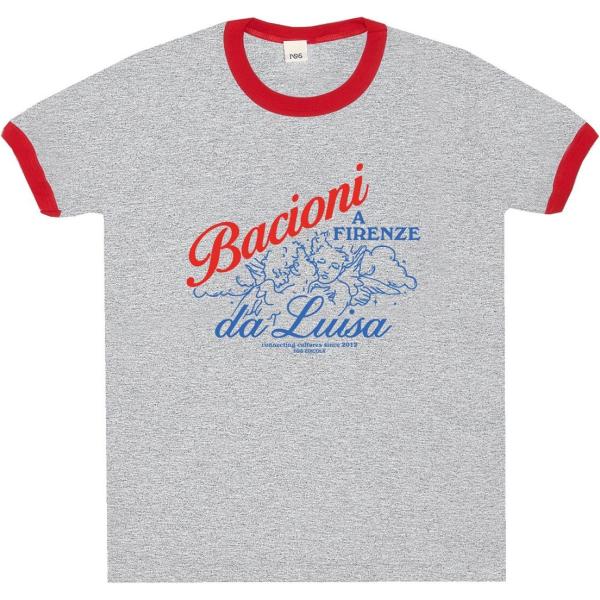 t-shirt Nss Edicola grigio