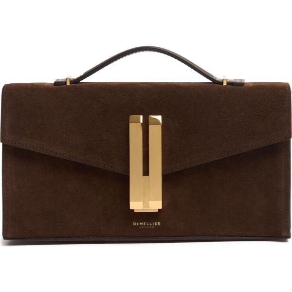 pochette Demellier marrone