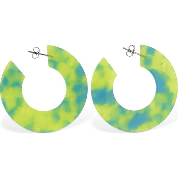 boucles doreilles Aym vert