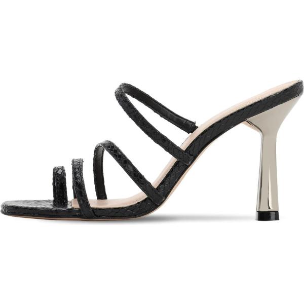 sandales en cuir Carvela Kurt Geiger noir