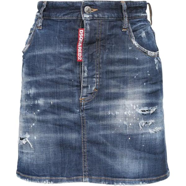minijupes Dsquared2 bleu imprimé
