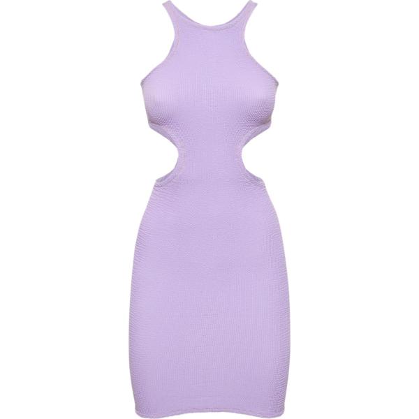 robes courtes Reina Olga violet