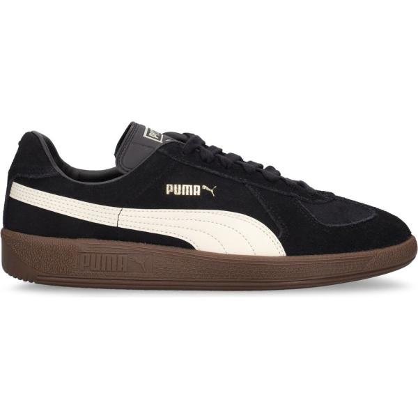 Puma noir daim clearance femme