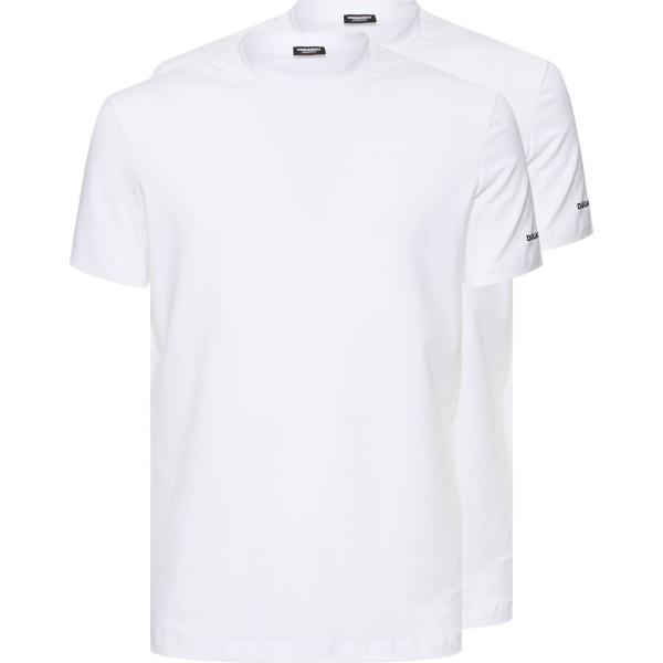 t-shirts Dsquared2 blanc
