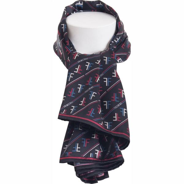 foulard Fracomina grigio geometrica