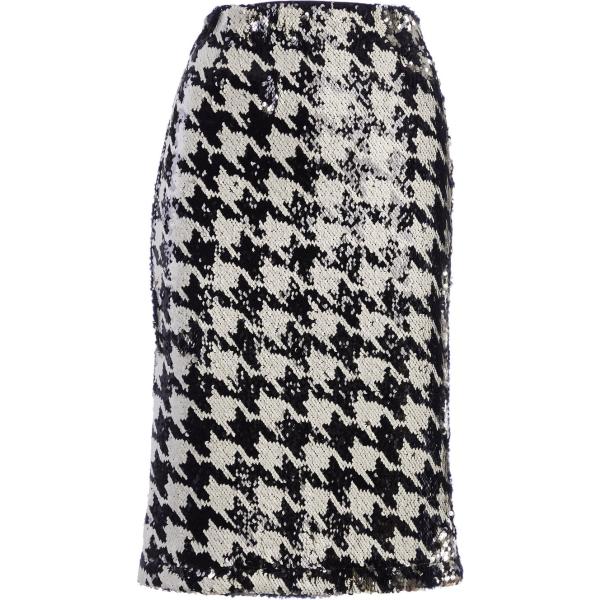 gonne longuette Fracomina multicolore pied de poule