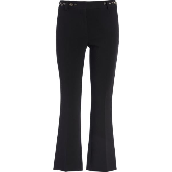 pantaloni capri Fracomina nero