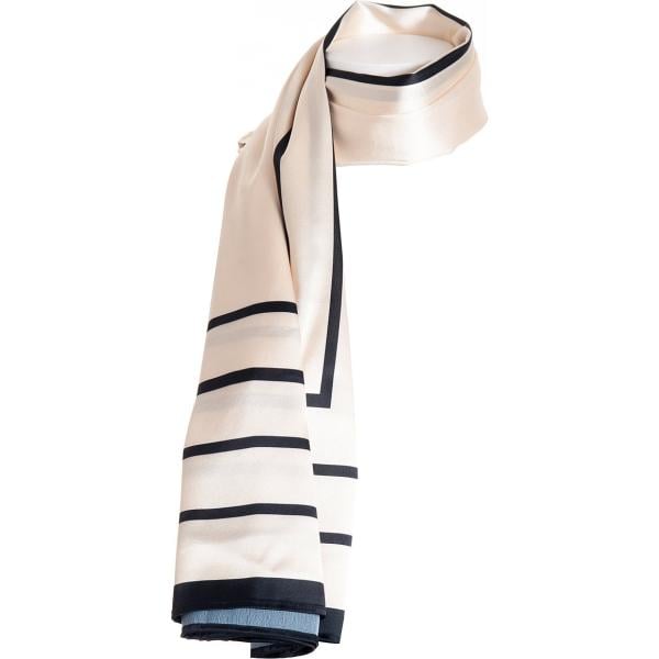 foulard Fracomina bianco geometrica