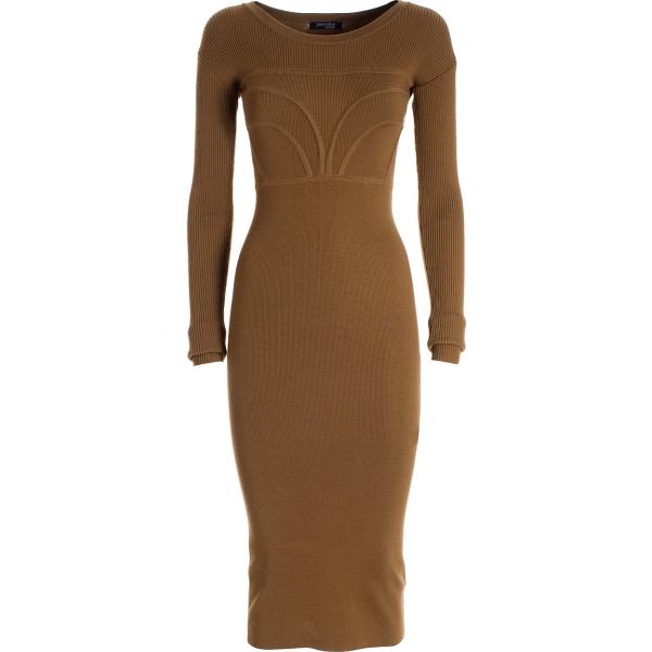 vestiti midi/longuette Fracomina marrone