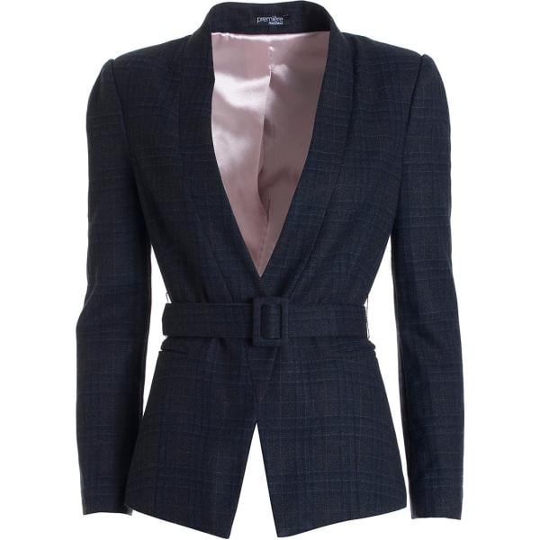 blazer Fracomina nero principe di galles